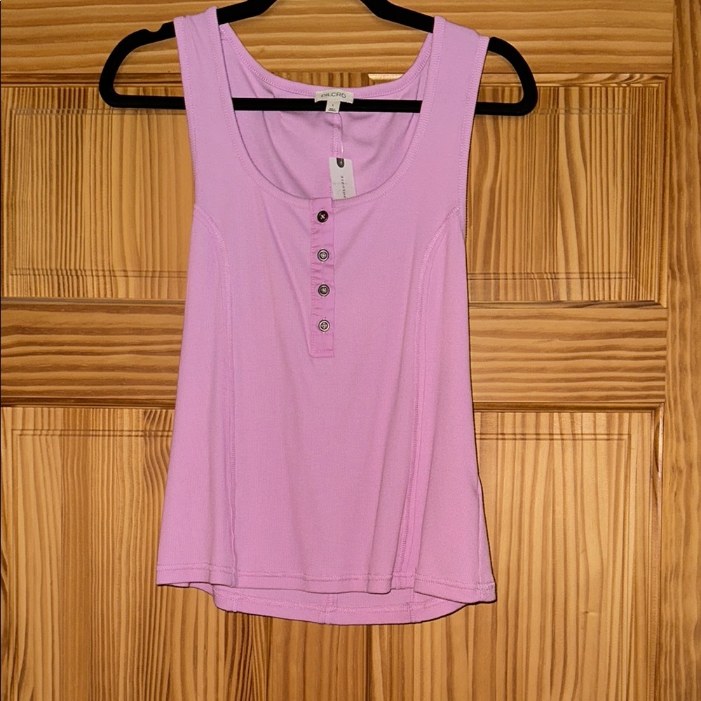 Pilcro by Anthropologie Women's Pink Sleeveless Top NWT